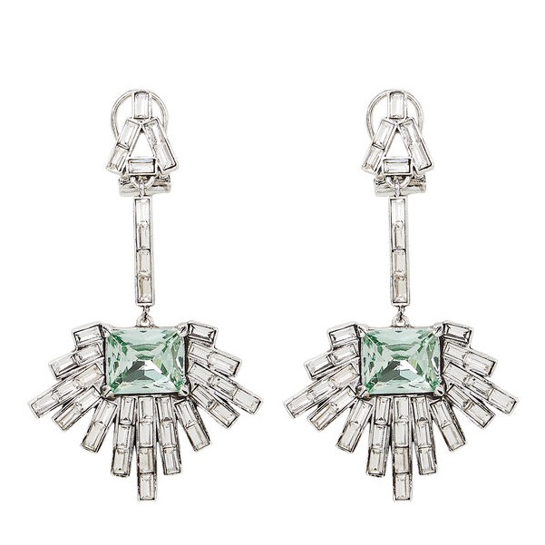 Lulu Frost Astra Crystal Drop Earrings 60$
